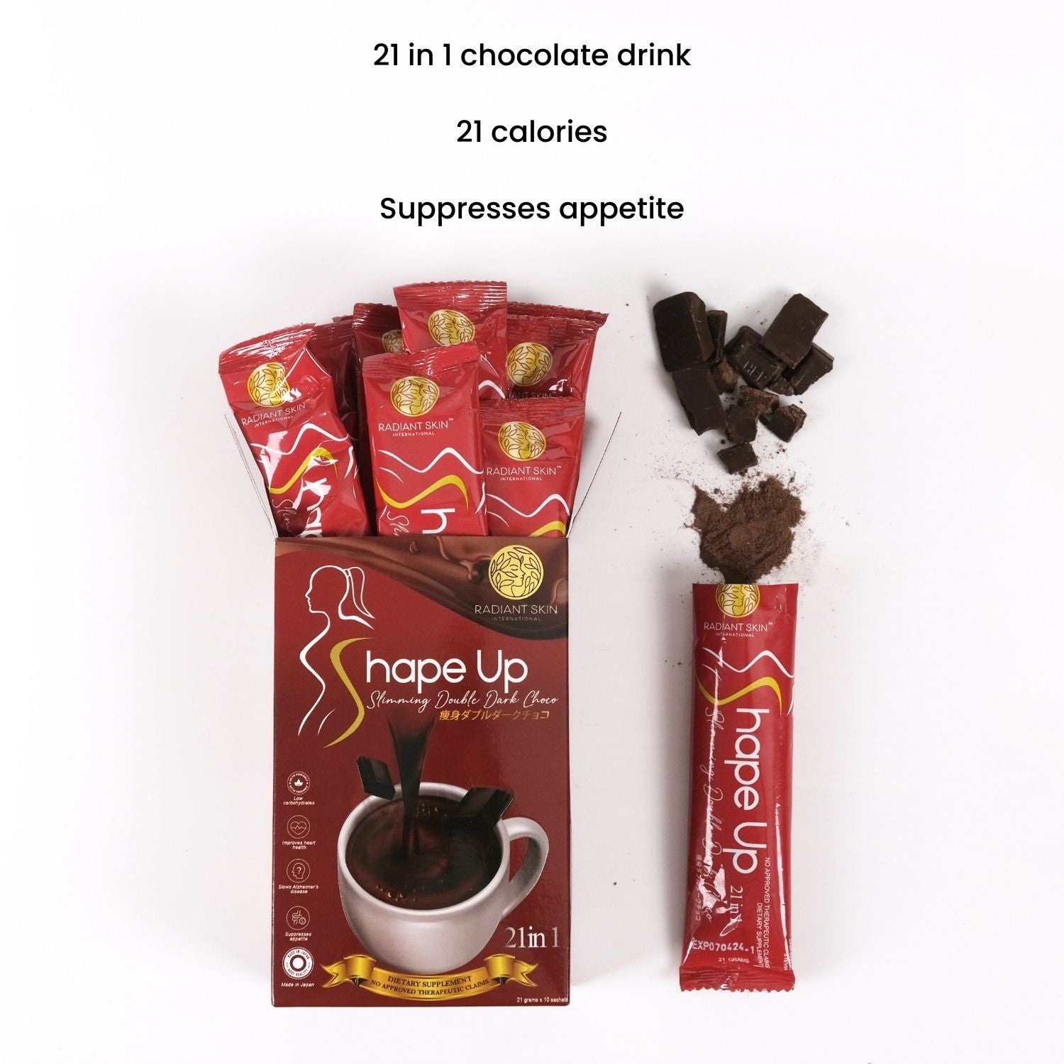 Shape Up Slimming Double Dark Choco 21 in 1