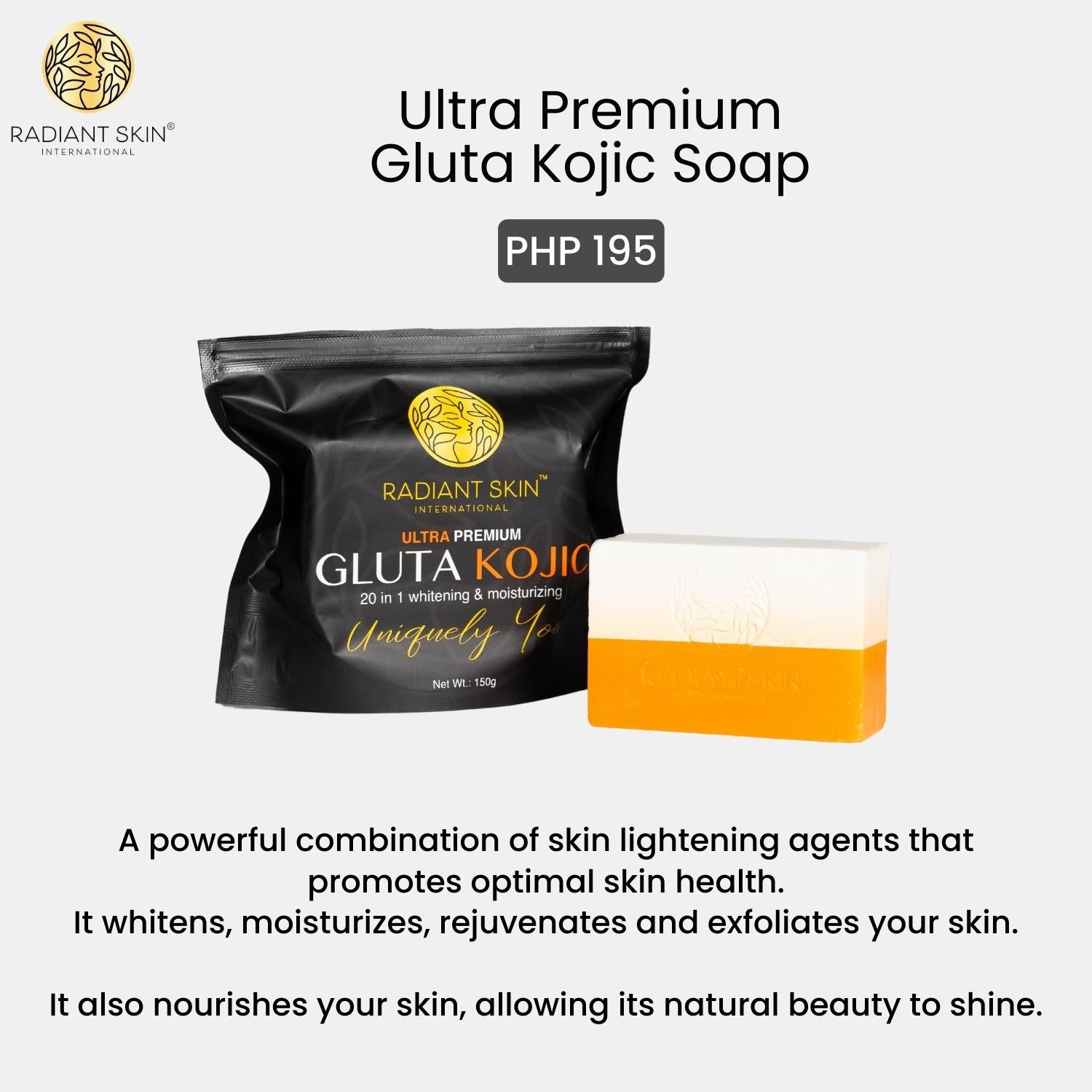 Ultra Premium Gluta Kojic Soap Radiant Skin International